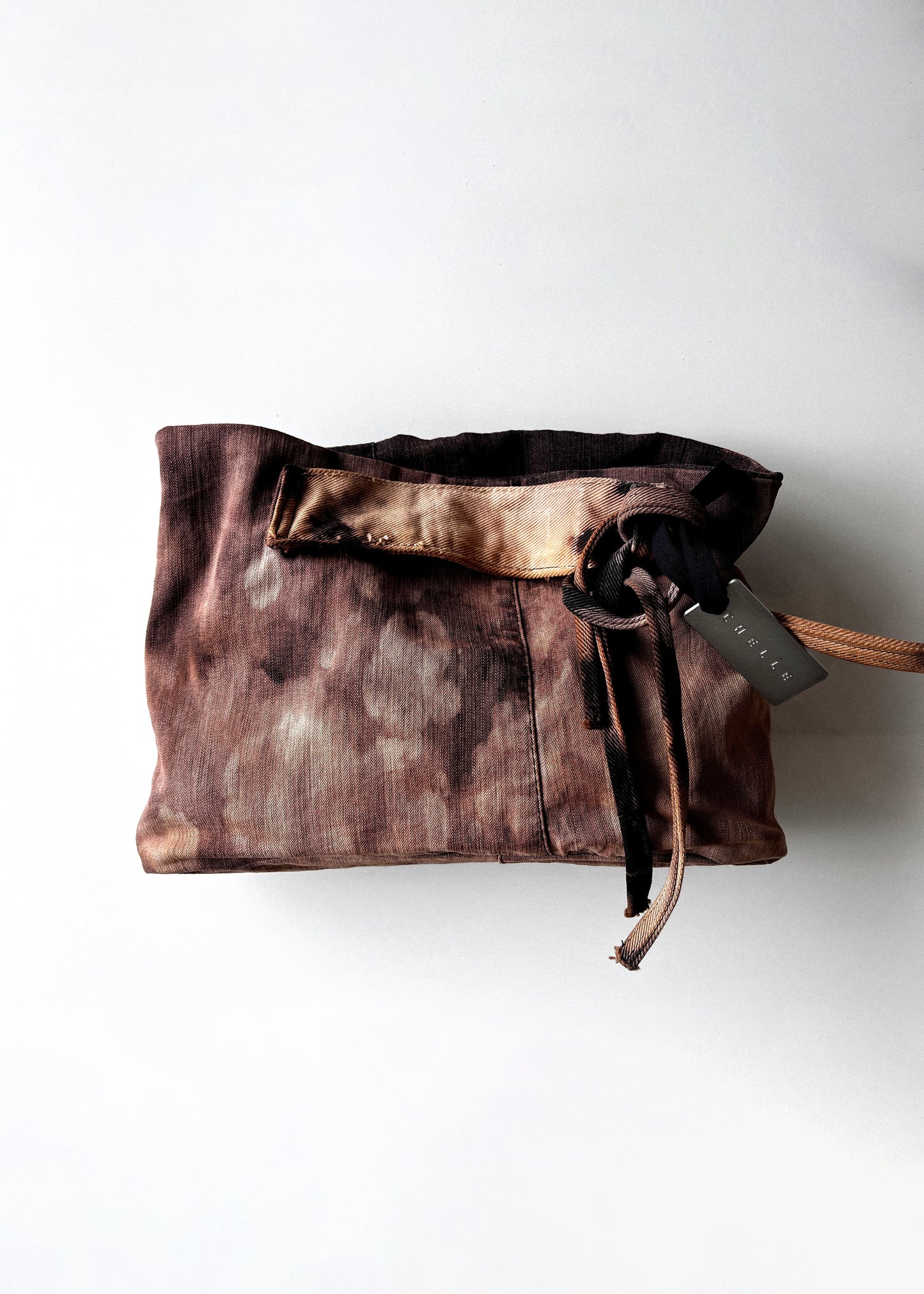 JEANS MINI LOOP BAG / RUST