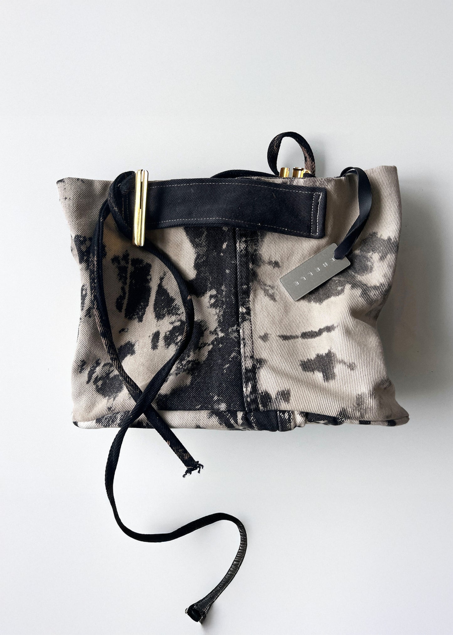 JEANS MINI LOOP BAG / BLACK