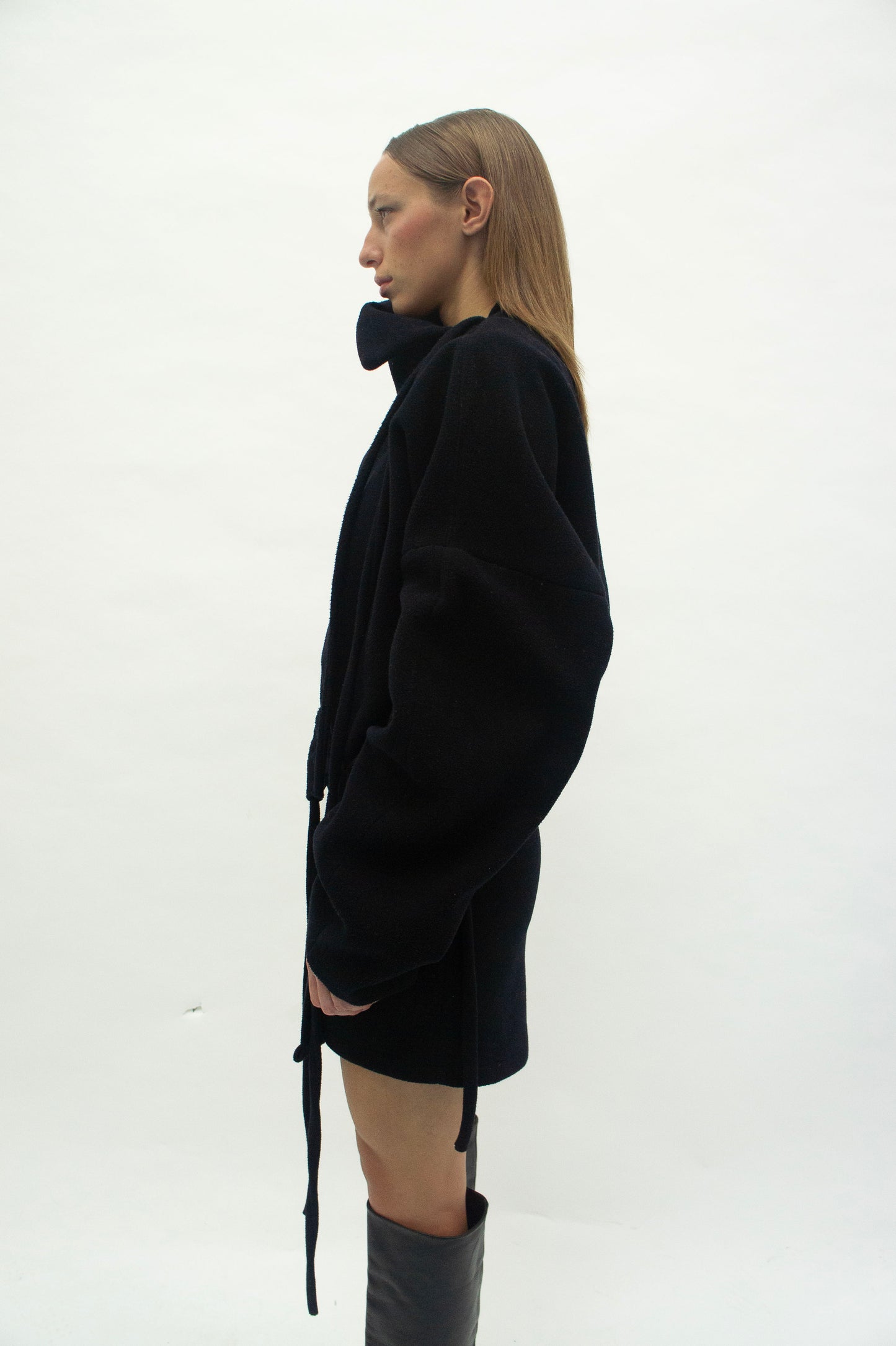 DUDU OVERSIZED SWEATER / NAVY