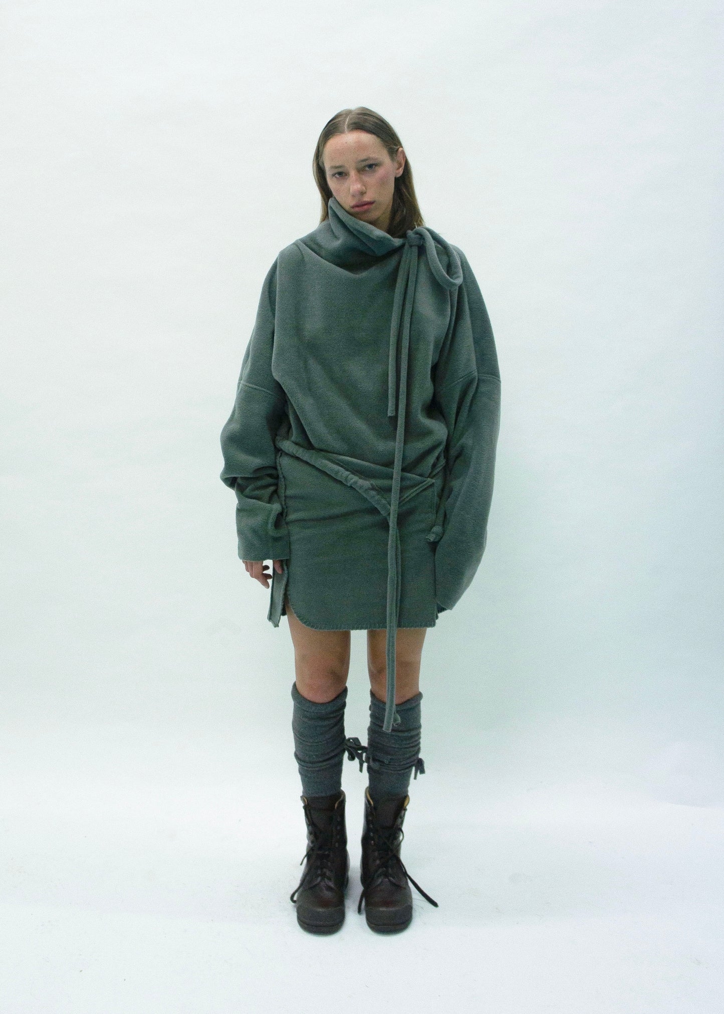 DUDU OVERSIZED SWEATER / ASH