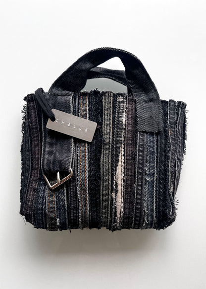 JEANS MINI SEAM BAG / BLACK