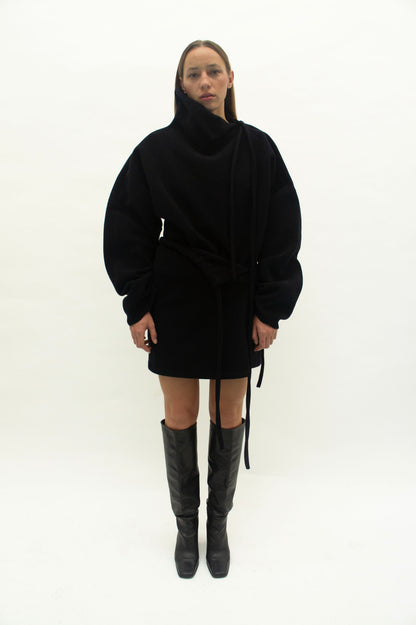 DUDU OVERSIZED SWEATER / NAVY